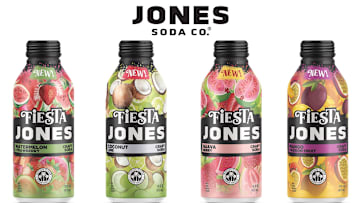 Jones Soda Fiesta Line. Credit: Jones Soda