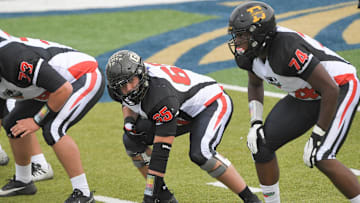 South Carolina football signee Josiah Thompson at the Shrine Bowl of the Carolinas back in December