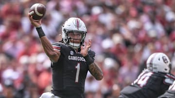 South Carolina football quarterback Robby Ashford during last weekend's game against LSU