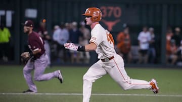 Max Belyeu, Texas baseball