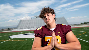 Windsor's Deacon Schmitt poses for a picture during The Coloradoan's football Media Day on Tuesday, Aug. 6, 2024 at PSD Stadium in Timnath, Colo.