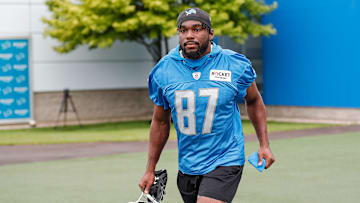 Detroit Lions wide receiver Quintez Cephus (87)