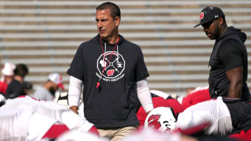 Wisconsin Badgers head coach Luke Fickell will be looking for a new wide receivers coach as Mike Brown announced he's leaving to join the staff at Notre Dame.