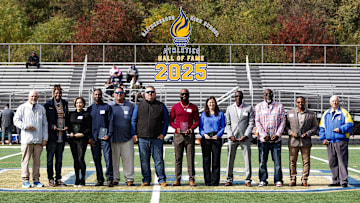 (From left) Patrick Calvin, Adrienne Beard, Genie LaVine, Cornell Hawkins, Jimmy Wingo, John Rydzewski, Ronald Frazier, Katie Bolac, Sheldon Hutchinson, Tre Sutton, Jay Colbert and Tim Kowalchick. 