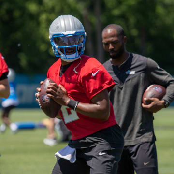 Lions quarterback Hendon Hooker.