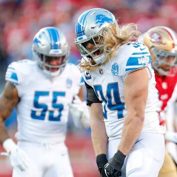 Lions linebacker Alex Anzalone.