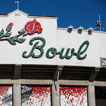 Rose Bowl Stadium in Pasadena, California. on Monday, Jan. 1, 2024.