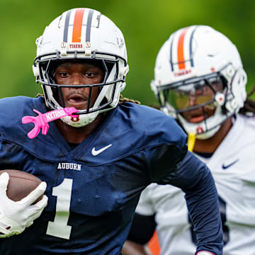 Auburn Tigers wide receiver Eric Singleton is getting a lot of NFL Draft attention heading into the 2025 season. 
