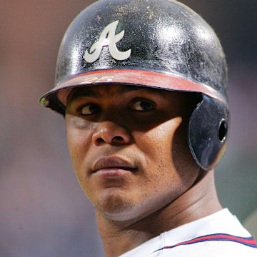 Jones during the 2004 playoffs.