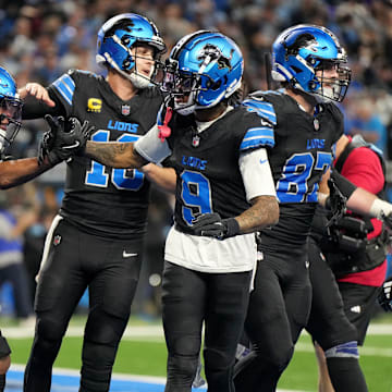 The Lions had quite a few chances to celebrate in the end zone Sunday night against the Vikings