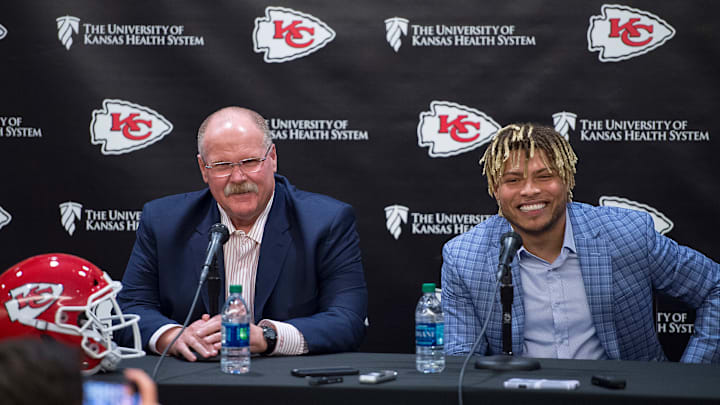 Chiefs introduce safety Tyrann Mathieu