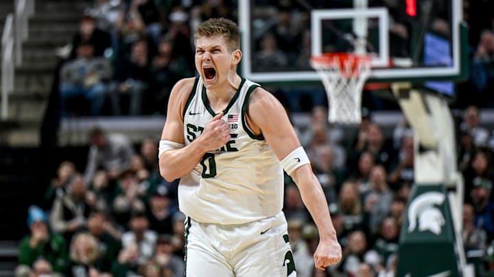 Michigan State's Jaxon Kohler 