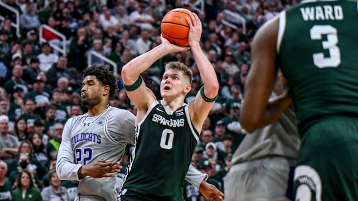 Michigan State's Jaxon Kohler