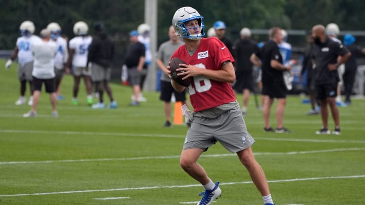 Detroit Lions quarterback Jared Goff.