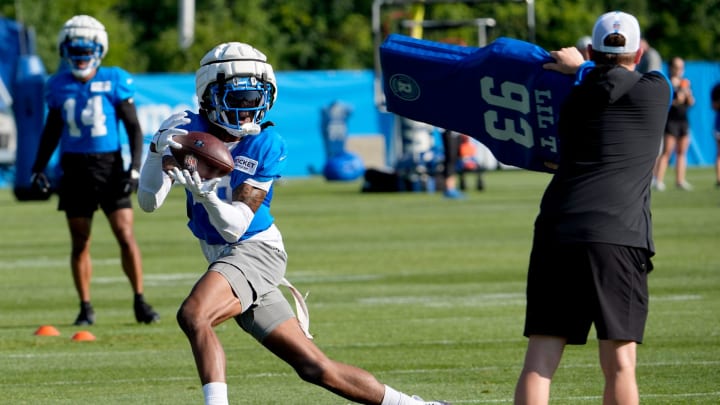 Detroit Lions wide receiver Jameson Williams.