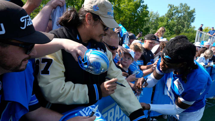 Detroit Lions wide receiver Jameson Williams.