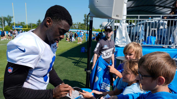 Detroit Lions cornerback Terrion Arnold.