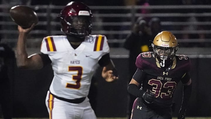 Iona Prep falls to Cardinal Hayes 30-29 in the New York Catholic High School Football League AAA championship game at Fordham University in The Bronx on Saturday, November 2023.