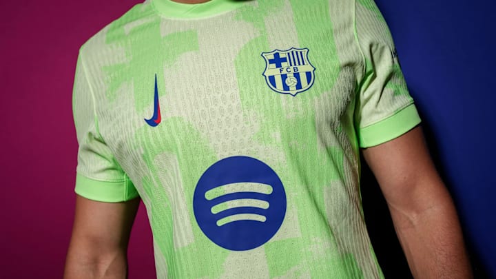 Barca have released their new third kit