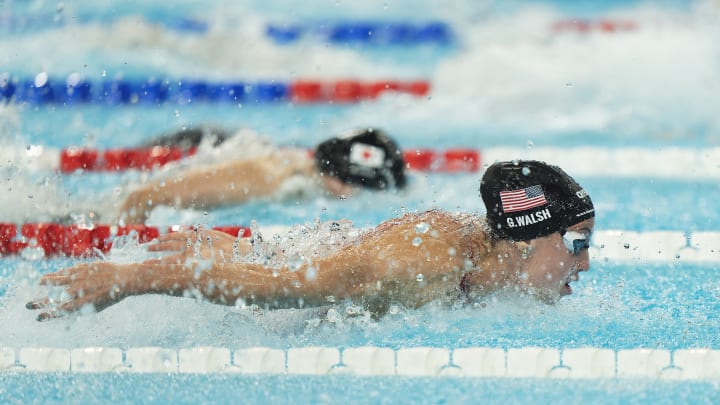 Gretchen Walsh won her first Olympic medal on Saturday, a silver as part of the 4X100 free relay team.