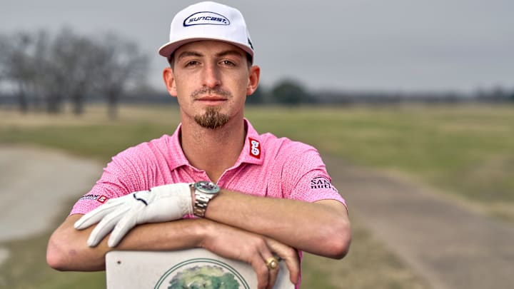 Sam Bennett is chasing a PGA Tour card this week at the Korn Ferry Tour Championship. Sam Bennett is chasing a PGA Tour card this week at the Korn Ferry Tour Championship.