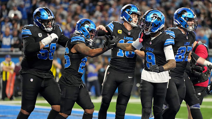 The Lions had quite a few chances to celebrate in the end zone Sunday night against the Vikings