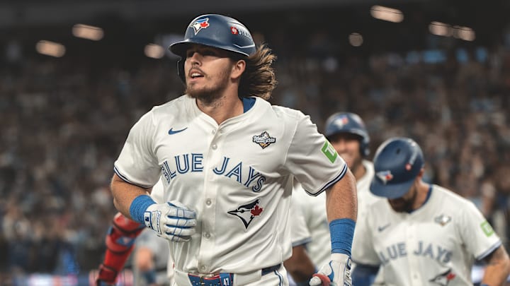 Addison Barger hit a pinch-hit Grand Slam to blow open Game 1. Addison Barger hit a pinch-hit Grand Slam to blow open Game 1.