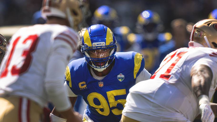 Myles Garrett, Rams, 49ers. 