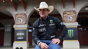 Chase Outlaw at the 2025 PBR World Finals