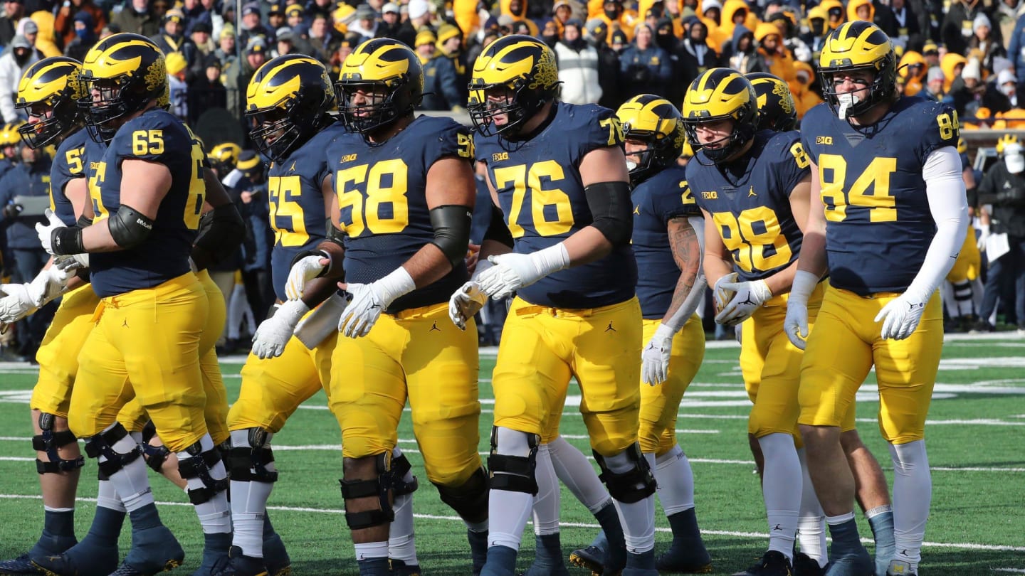 Ranking the top five Michigan football O-linemen from the Jim Harbaugh era