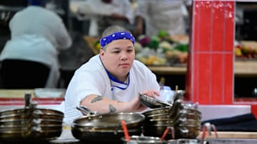 Chef Kyle in Hell's Kitchen Season 23 episode 12