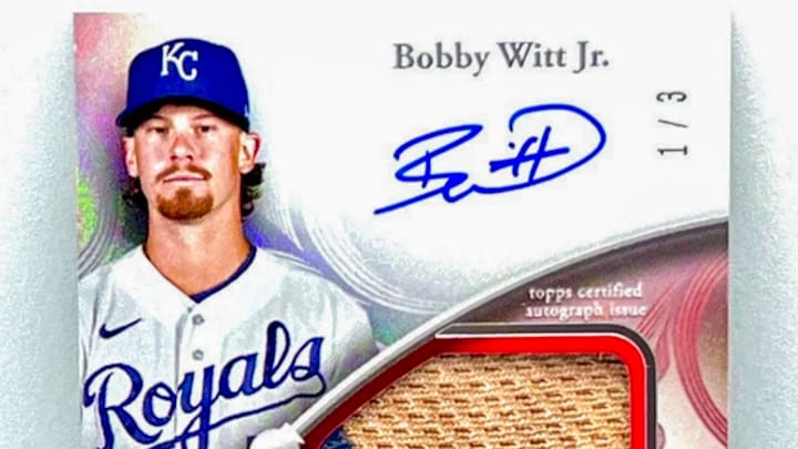 2025 Topps Series 1 - Rainbow Foil Bobby Witt Jr #100 | eBay