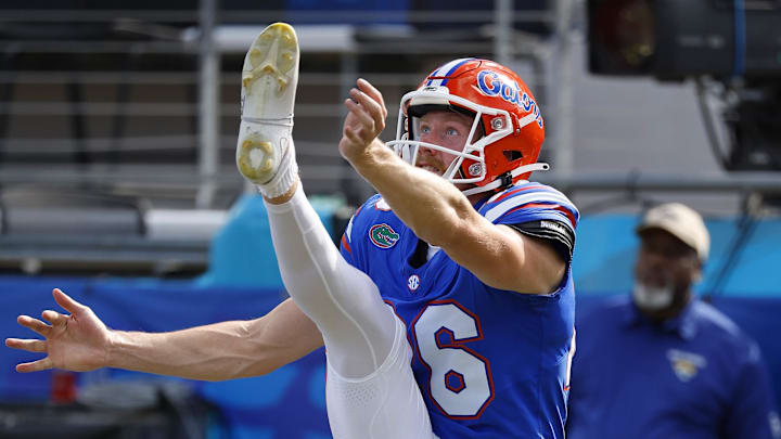 The Florida Gators punter is getting a lot of praise out in Denver