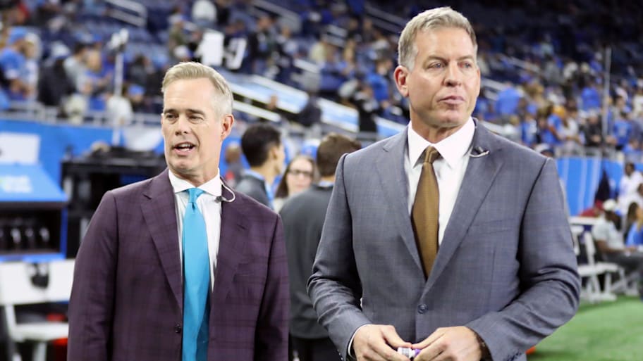 Joe Buck and Troy Aikman made their early Super Bowl picks on Tuesday.  | Kirthmon F. Dozier / USA TODAY NETWORK