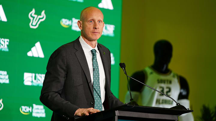 USF Bulls head basketball coach Chris Mack