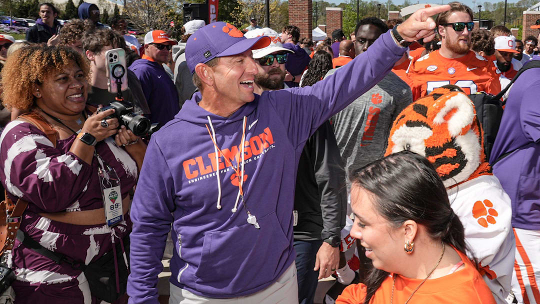 Clemson is getting the ball rolling on the recruiting trail