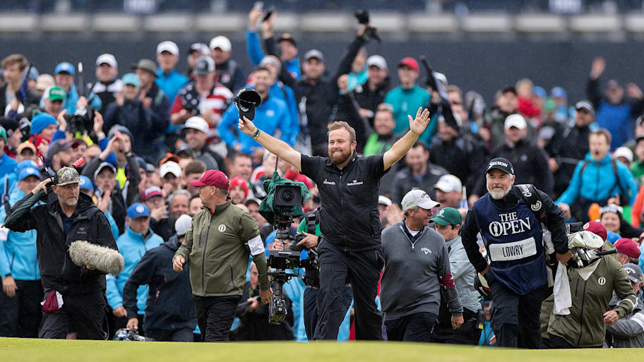Shane Lowry after winning the 2019 British Open.