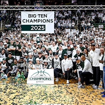 Michigan State's after the game against Michigan on Sunday, March 9, 2025, at the Breslin Center in East Lansing.