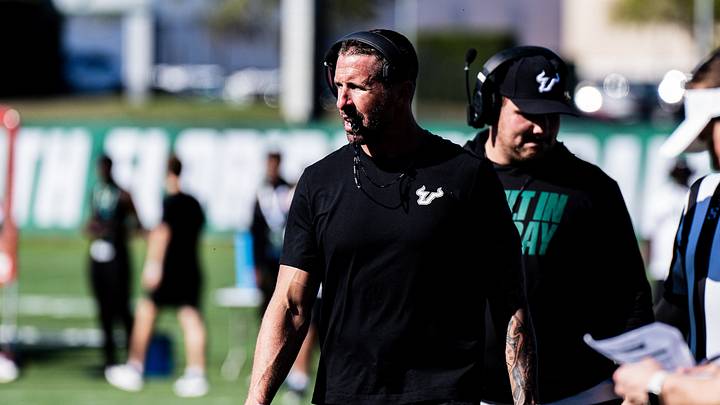 USF Bulls coach Brian Hartline