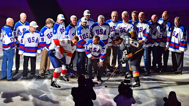The 1980 U.S. men's Olympic hockey team