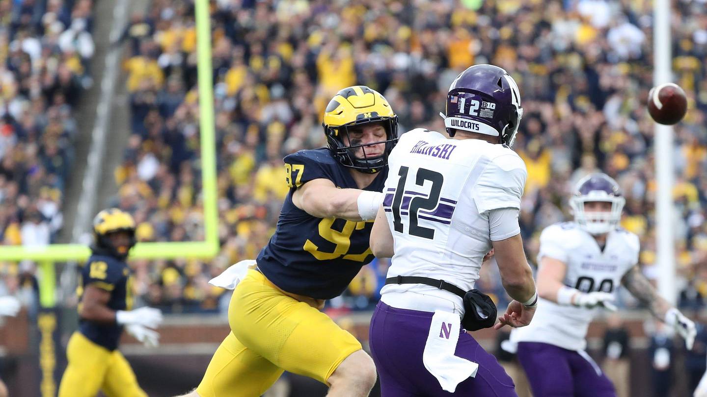 Week 13 Michigan Football vs. Northwestern game time, channel revealed