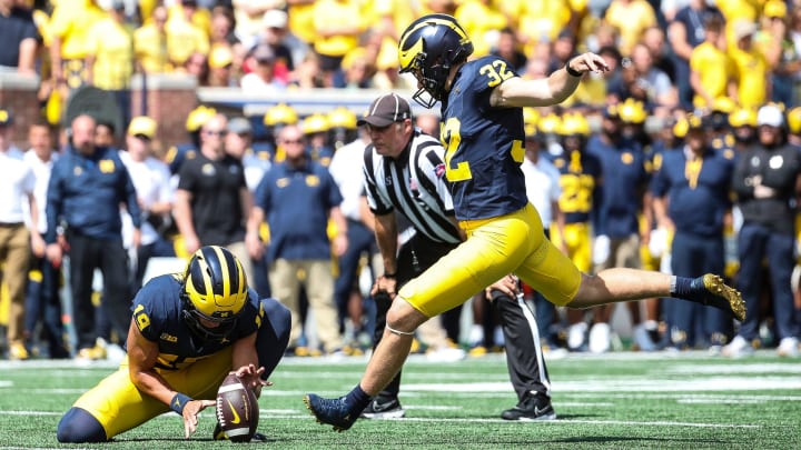 James Turner missed only three field goals at Michigan in 2023.
