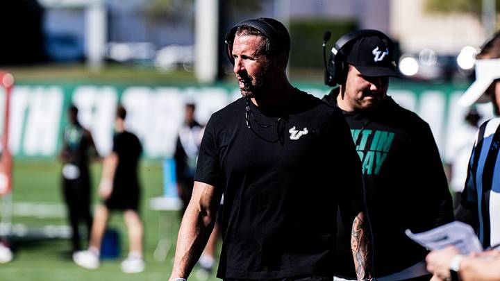 USF Bulls coach Brian Hartline