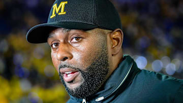 Michigan head coach Sherrone Moore 