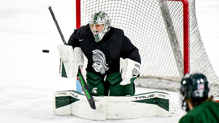 Michigan State's Trey Augustine. Michigan State's Trey Augustine.
