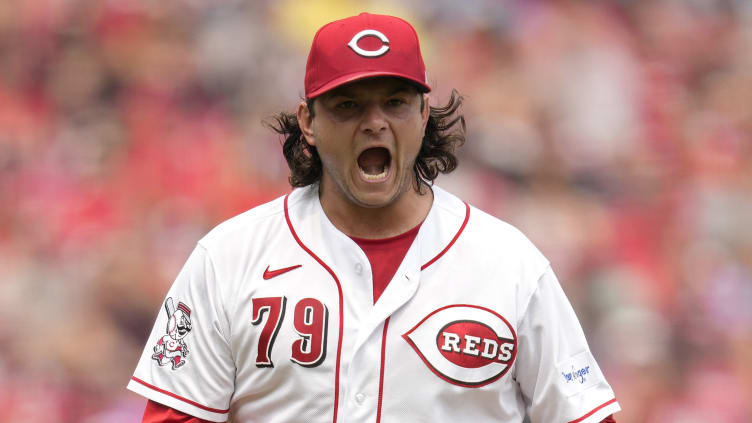 Cincinnati Reds pitcher Ian Gibaut