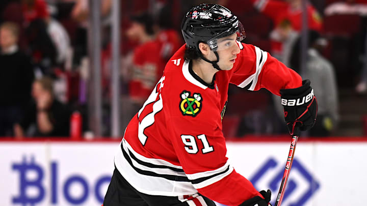 The Chicago Blackhawks got some much-needed cost certainty by signing Frank Nazar ahead of Connor Bedard.