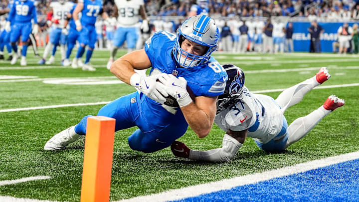 Bet on Sam LaPorta to score a touchdown for the Lions in Week 1 against the Packers.