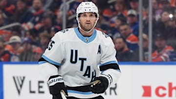Utah Mammoth forward Alex Kerfoot has been listed week-to-week with a lower-body injury.