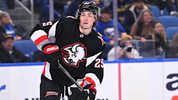 Buffalo Sabres defenseman Owen Power